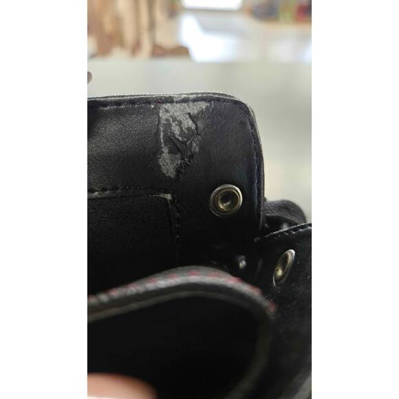 Naturalizer Black Leather Lace-Up Combat Boots – Size 8.5M - Picture 10 of 10